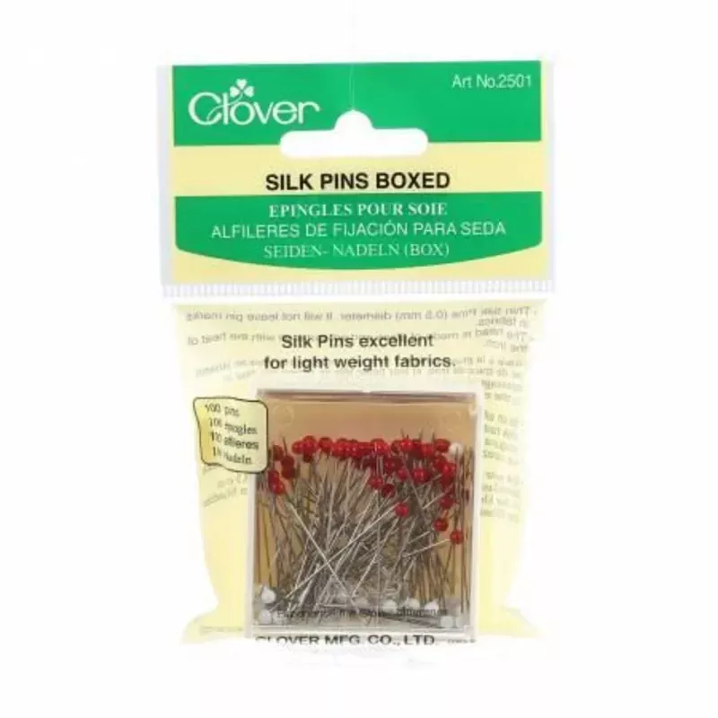 1-1/4" Silk Glasshead Pin Size 30 100ct