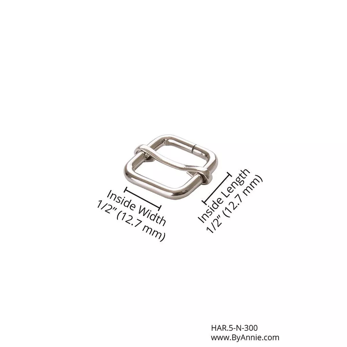1/2" Slider - Nickel