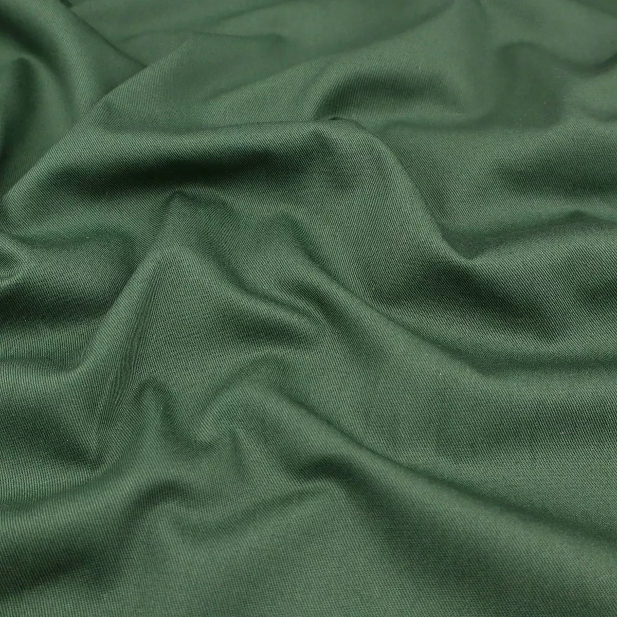 100% Cotton Drill Heavyweight Twill for Workwear, Uniforms & Beanbags Fabric - Bottle