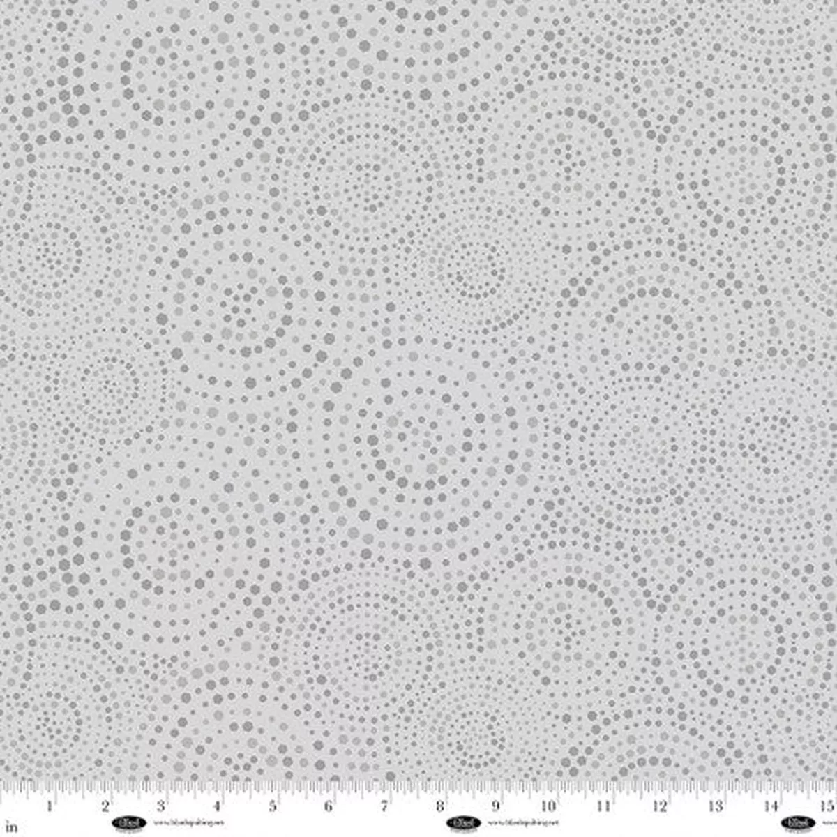 108" Hexi-Dots - Fog