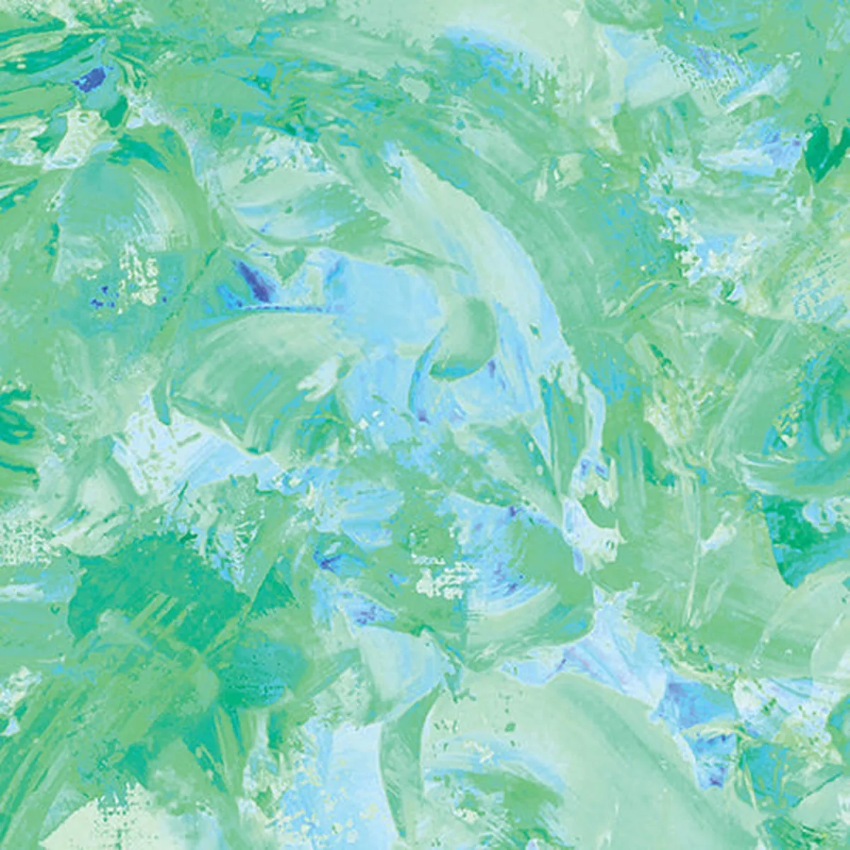 108" Paint Splash - Seafoam