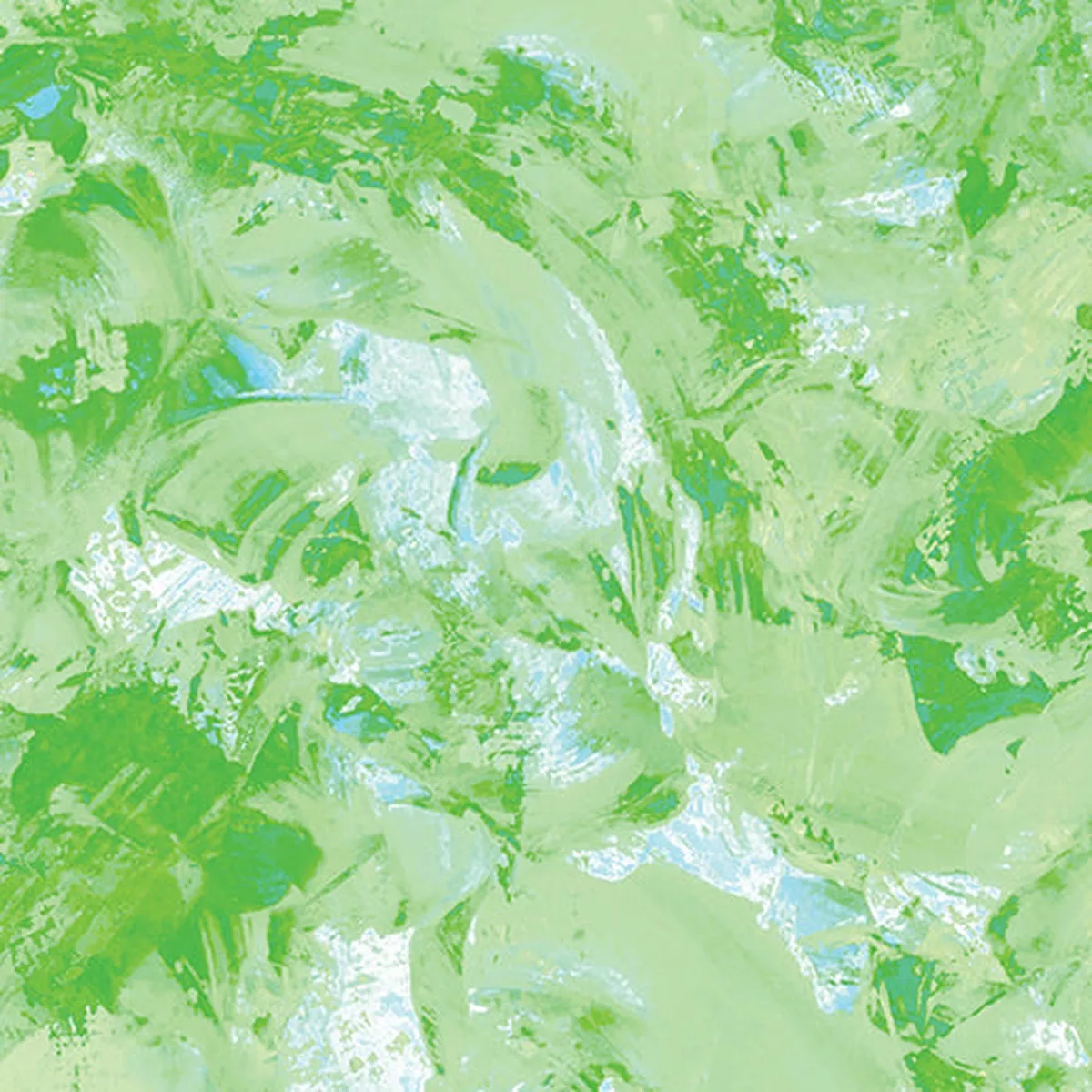 108" Paint Splash - Spring Green