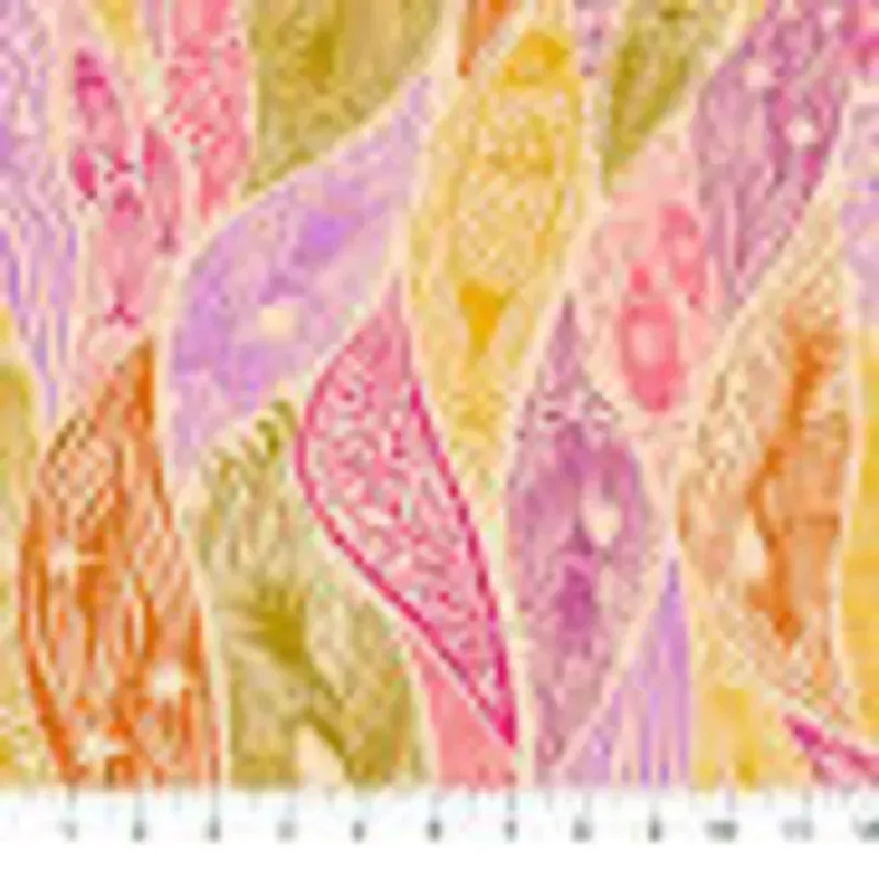 108" Shooting Star Current Backing Mango Yardage