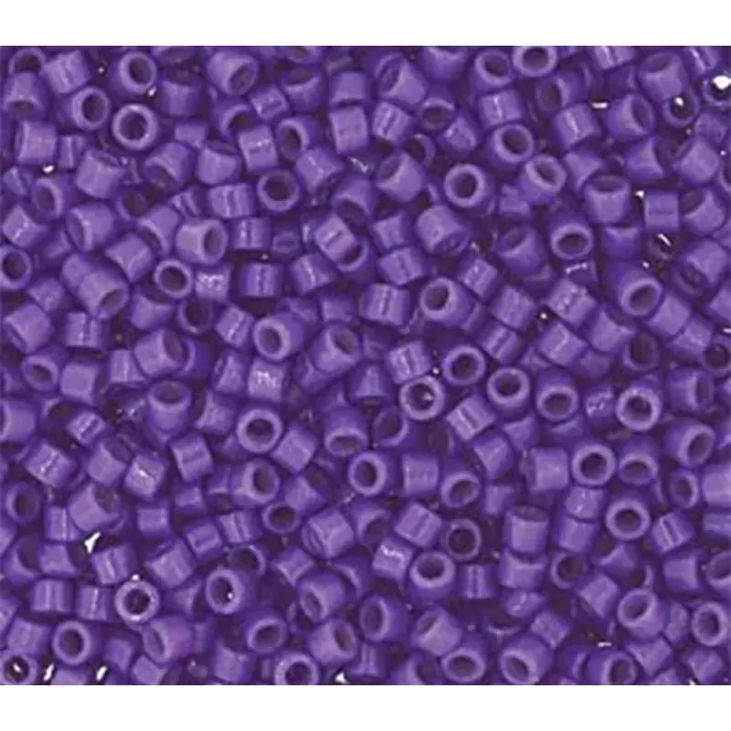 11/0 Miyuki Delica Seed Bead - Duracoat Opaque Anemone