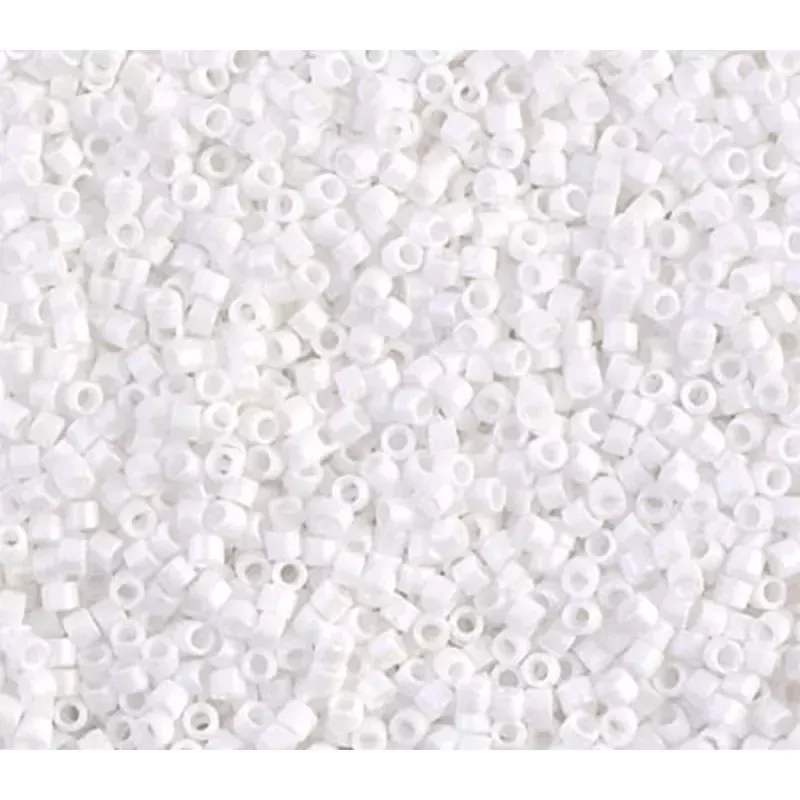 11/0 Miyuki Delica Seed Bead - Matte White