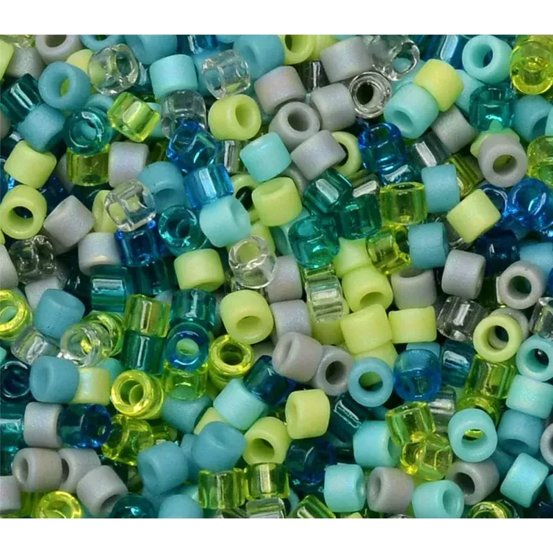 11/0 Miyuki Delica Seed Bead - Mixed Caribbean Waters