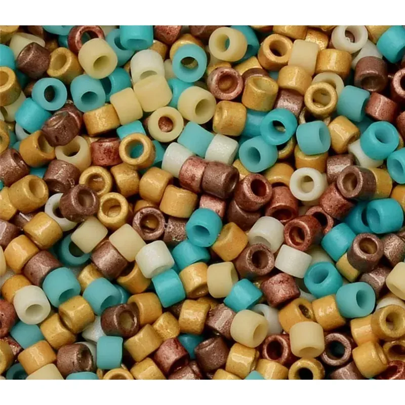 11/0 Miyuki Delica Seed Bead - Mixed Cleopatra