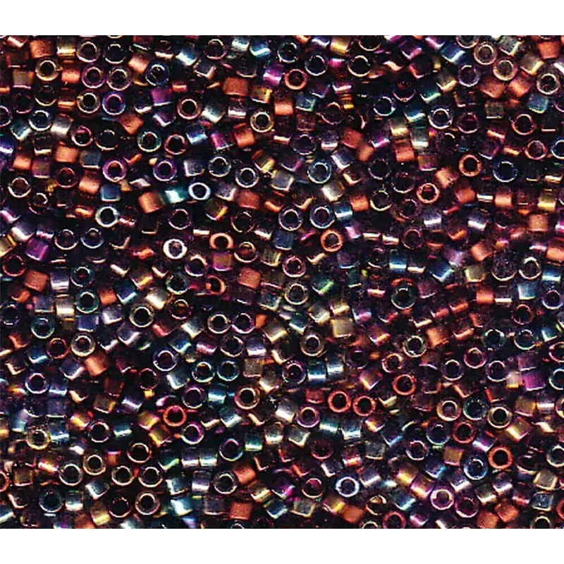 11/0 Miyuki Delica Seed Bead - Opaque Mix Heavy Metals