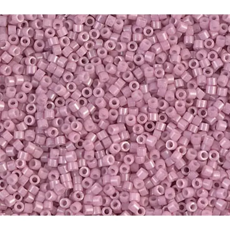 11/0 Miyuki Delica Seed Bead - Opaque Old Rose Luster