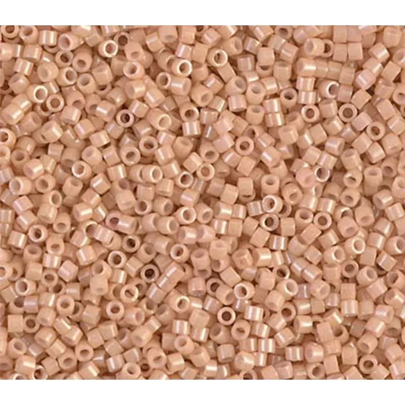 11/0 Miyuki Delica Seed Bead - Opaque Tan