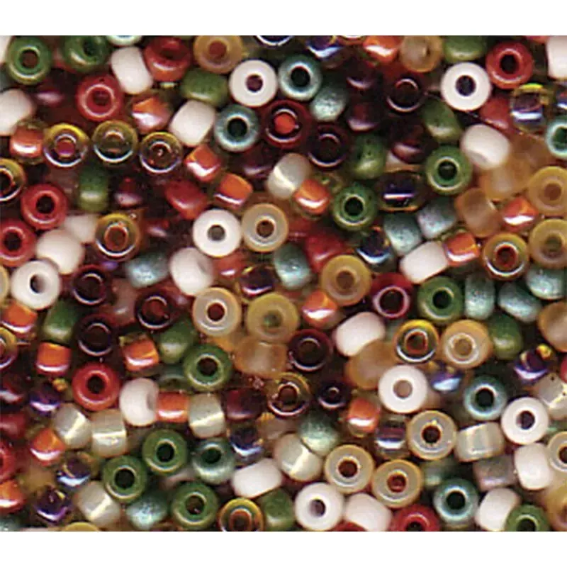 11/0 Miyuki Round Seed Bead - Mix Earthtone