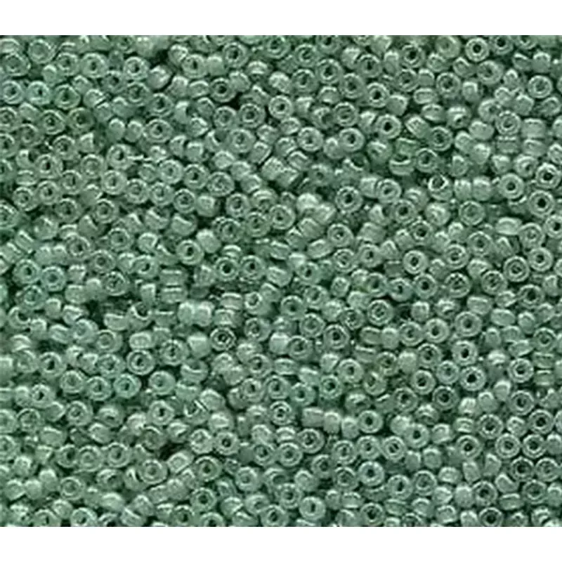 11/0 Miyuki Round Seed Bead - Translucent Sage