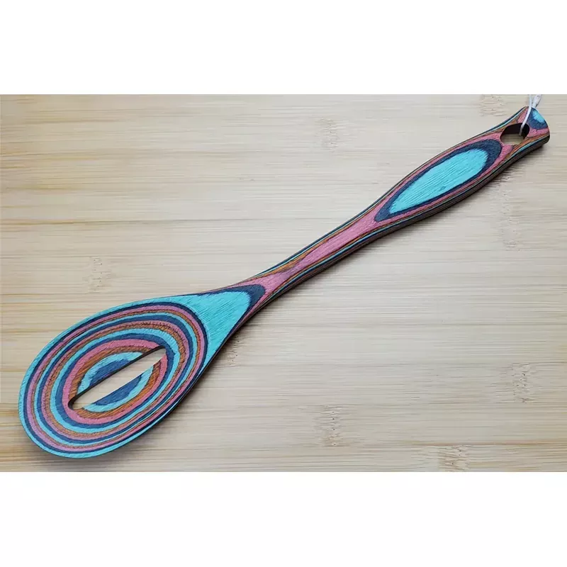 12 Wooden Slotted Spoon - Shaka Guava