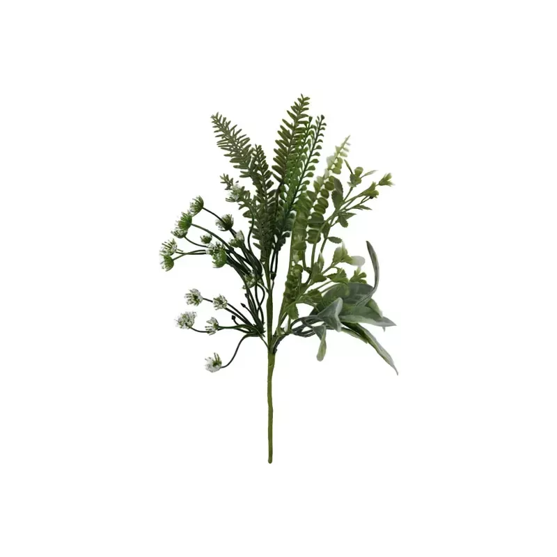 13 Mixed Greenery Pick