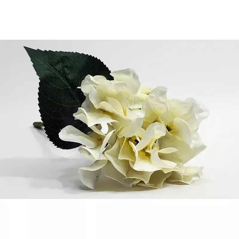 14 Hydrangea Stem, Cream