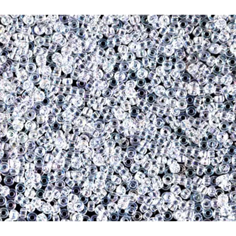 15/0 Miyuki Round Seed Bead - Crystal AB