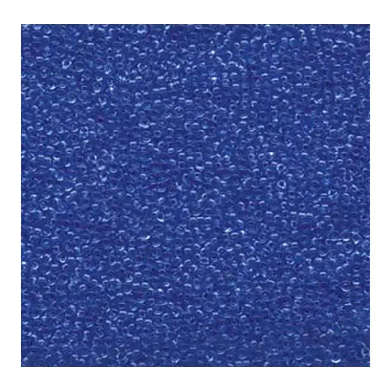 15/0 Miyuki Round Seed Bead - Transparent Sapphire