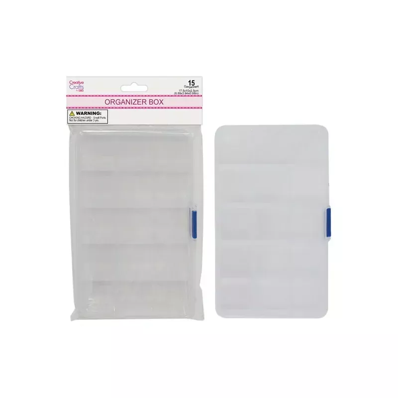 15-Compartment Organizer Box