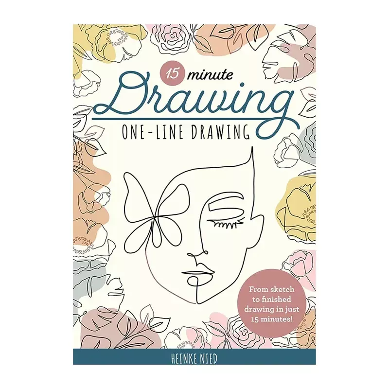 15-Minute Drawing - One-Line Drawing Learn To Draw Book