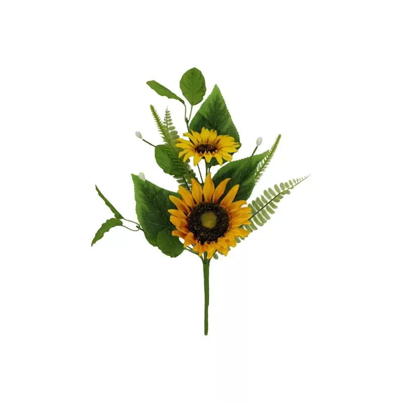 16 Sunflower Spray, Yellow