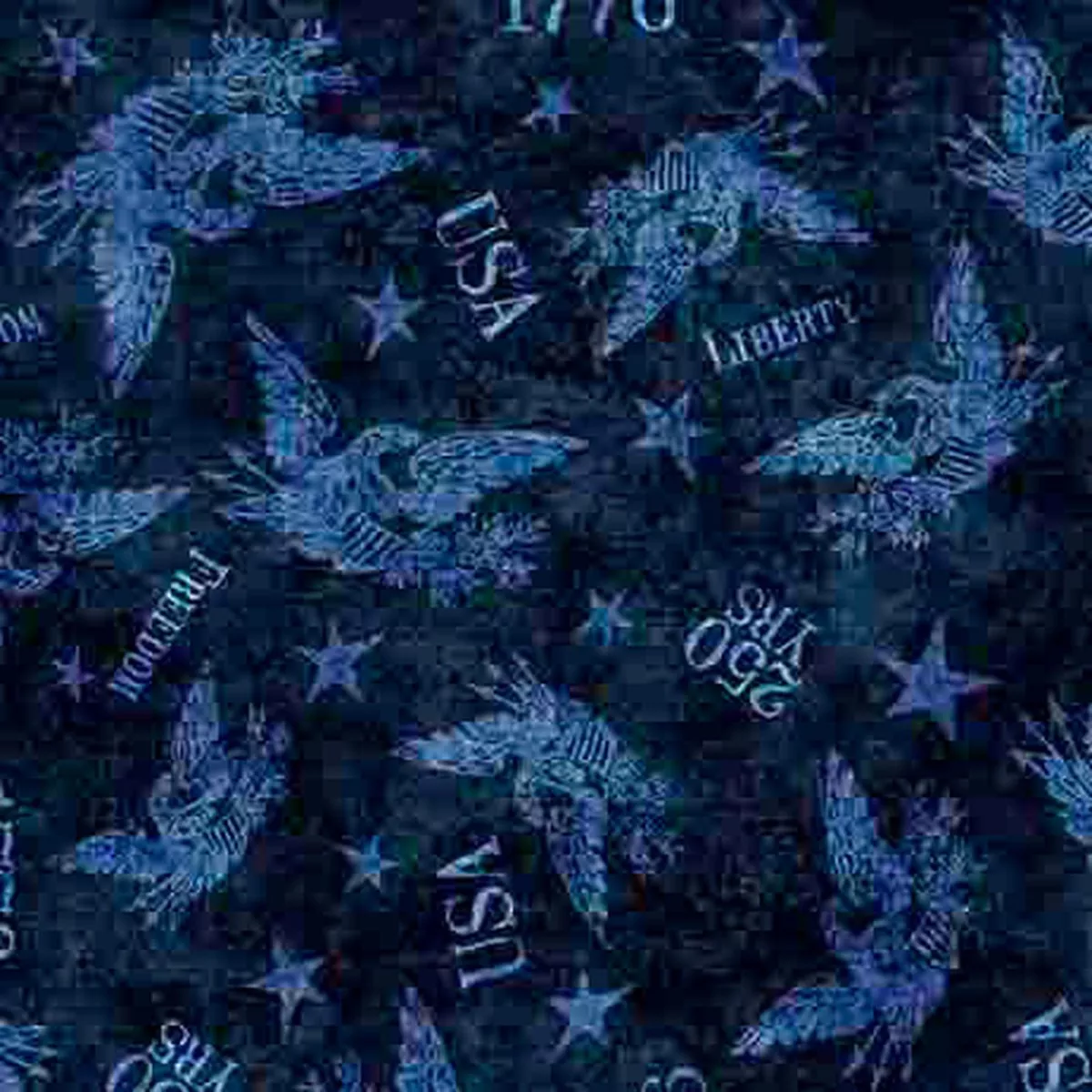 1776 TONAL AMERICAN EAGLE DARK BLUE