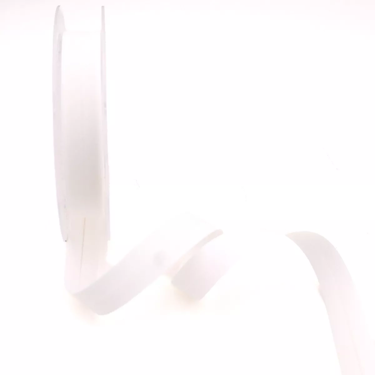 18mm Poly-Cotton Folded Bias Binding Sewing Trim for Garments & Crafts - White