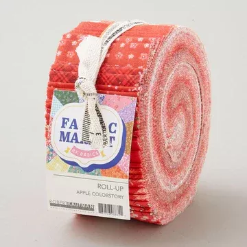 2.5 Inch STRIPS:Fabric Market Apple Colorstory 2.5 inch strips by Flowerhouse for Robert Kaufman, 40 pc