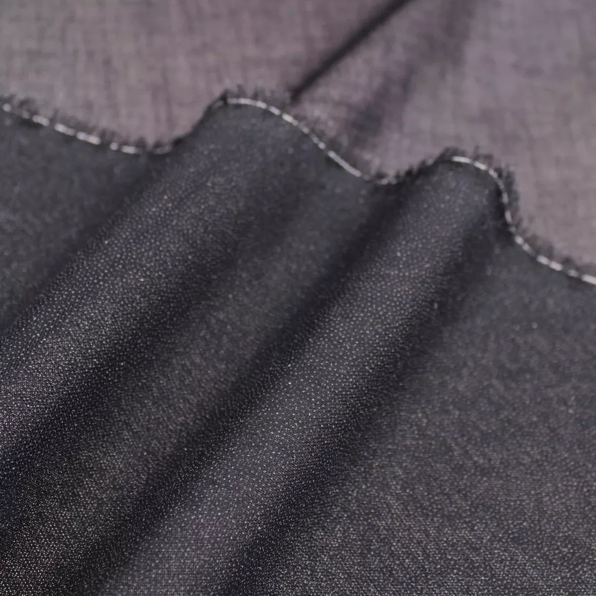 Cotton Interlining/Interfacing with Fusible Coating - Black