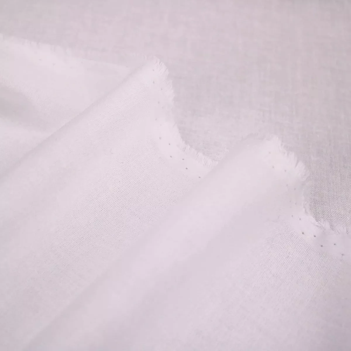 Cotton Interlining/Interfacing with Fusible Coating - White