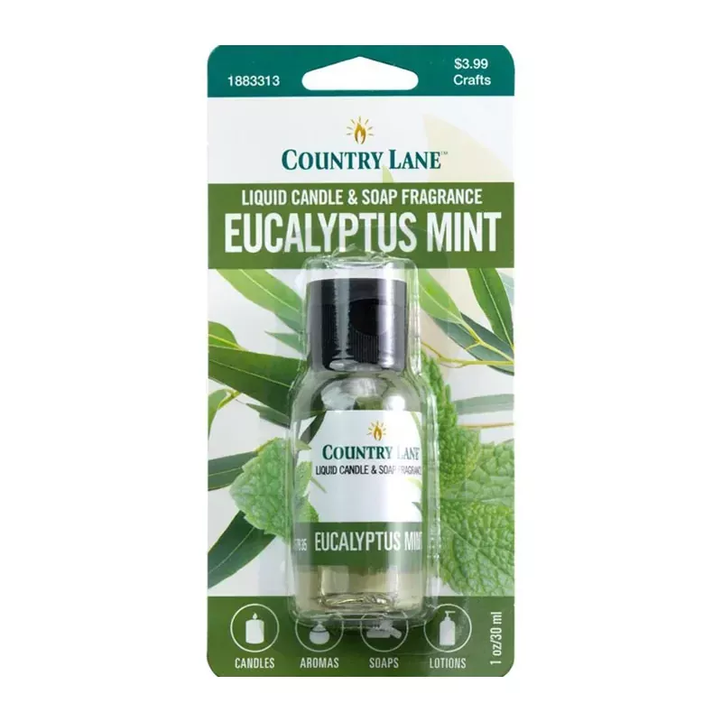 Country Lane Candle Fragrance - Eucalyptus Mint