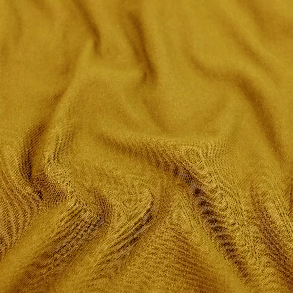Denim Look Oeko-Tex Cotton Jersey - Ochre
