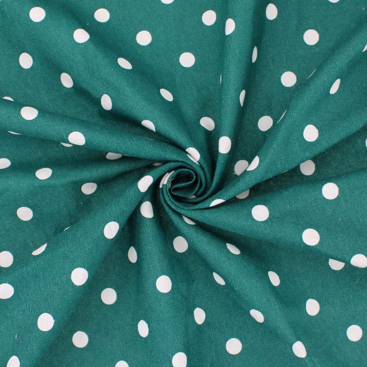 Dotted Resin Coated Cotton - Green