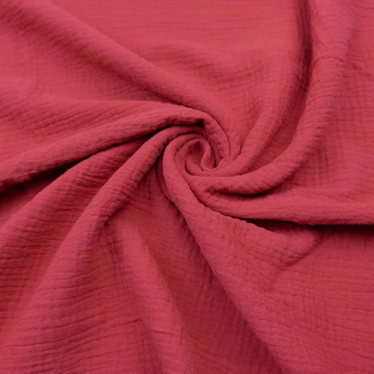 Double Gauze Plain Pure Cotton - Hot Spice