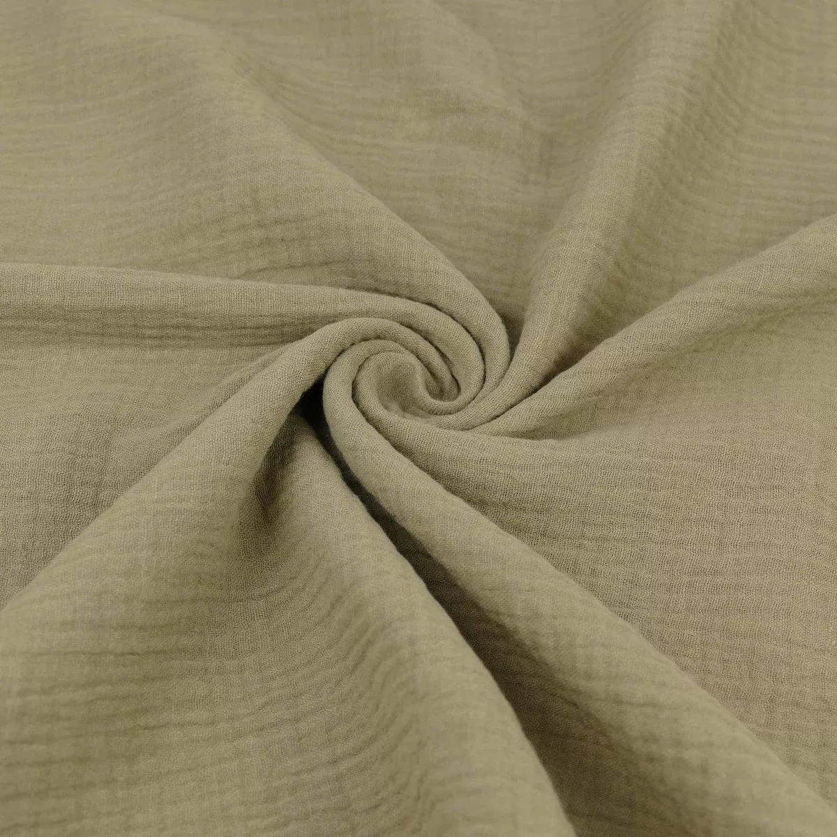 Double Gauze Plain Pure Cotton - Taupe