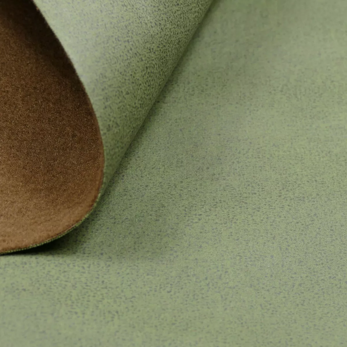 Faux Suede Upholstery Leather - Crocodile