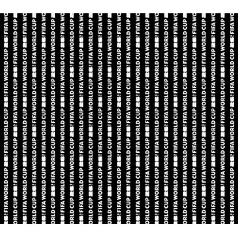 Fifa STRIPE BLENDER BLACK Fabric