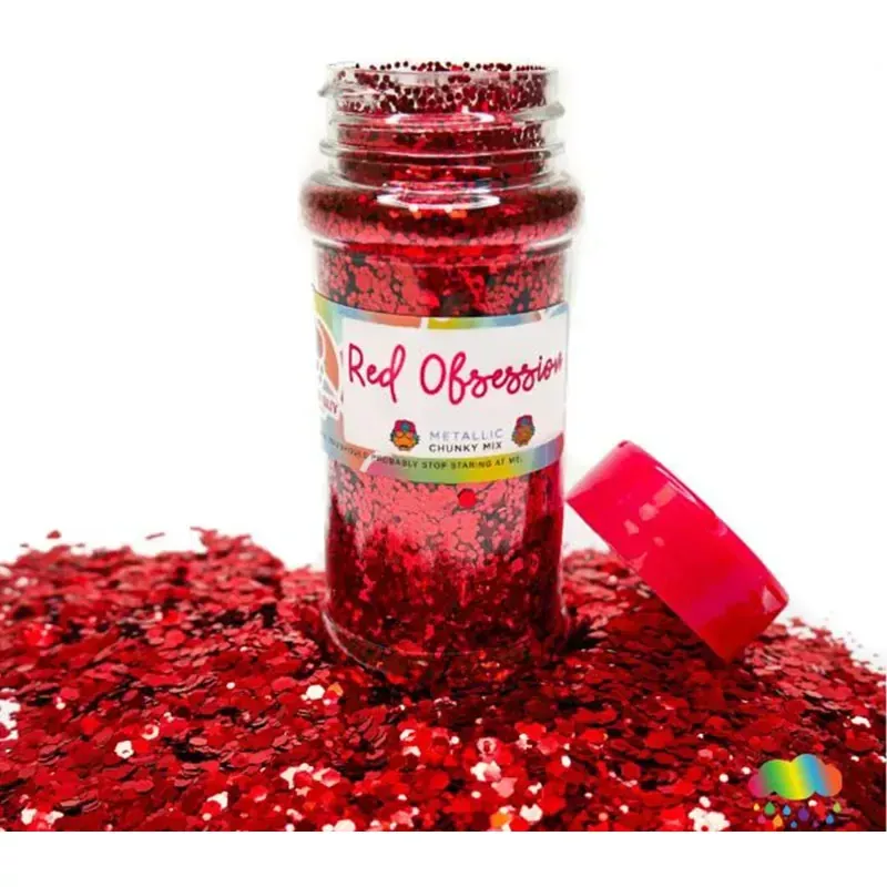 The Glitter Guy Glitter - Red Obsession Chunky