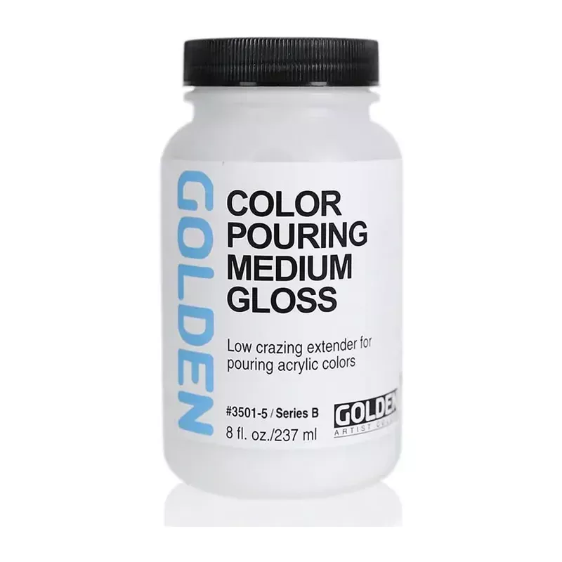 Golden Color Pouring Medium - Gloss - 8-ounce