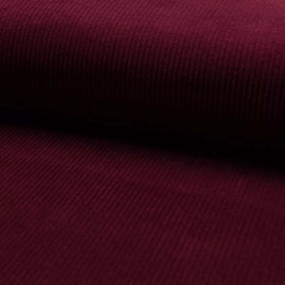 Jumbo 6 Wale Stretch Cotton Corduroy - Bordeaux