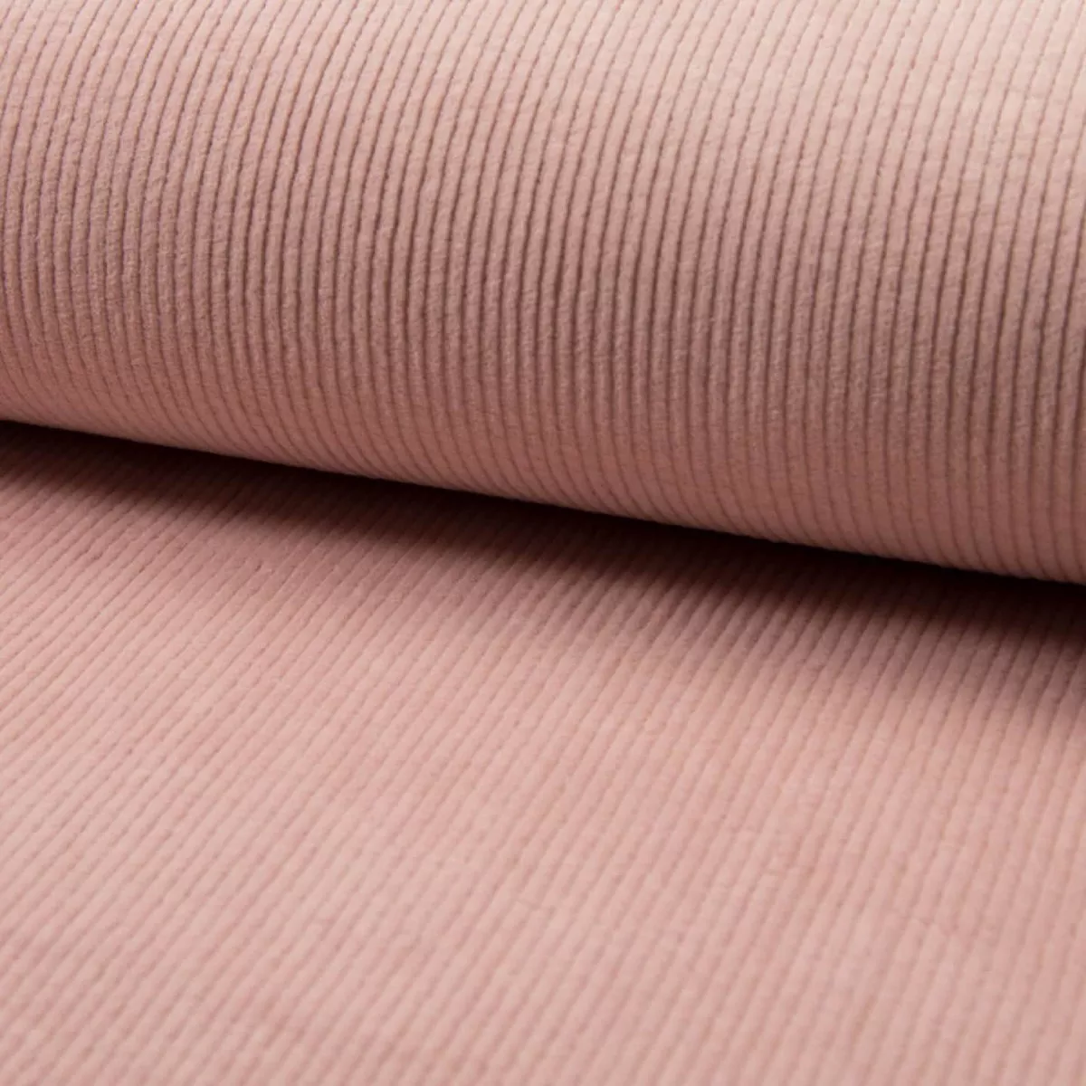 Jumbo 6 Wale Stretch Cotton Corduroy - Nude