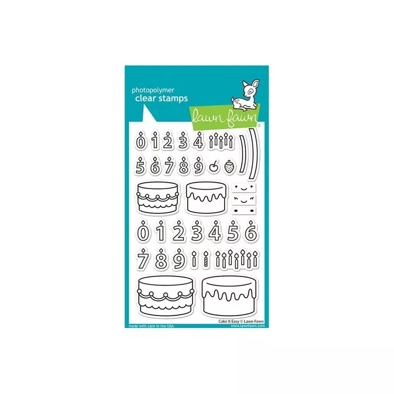 Lawn Fawn Stamp Set - Cake it Easy