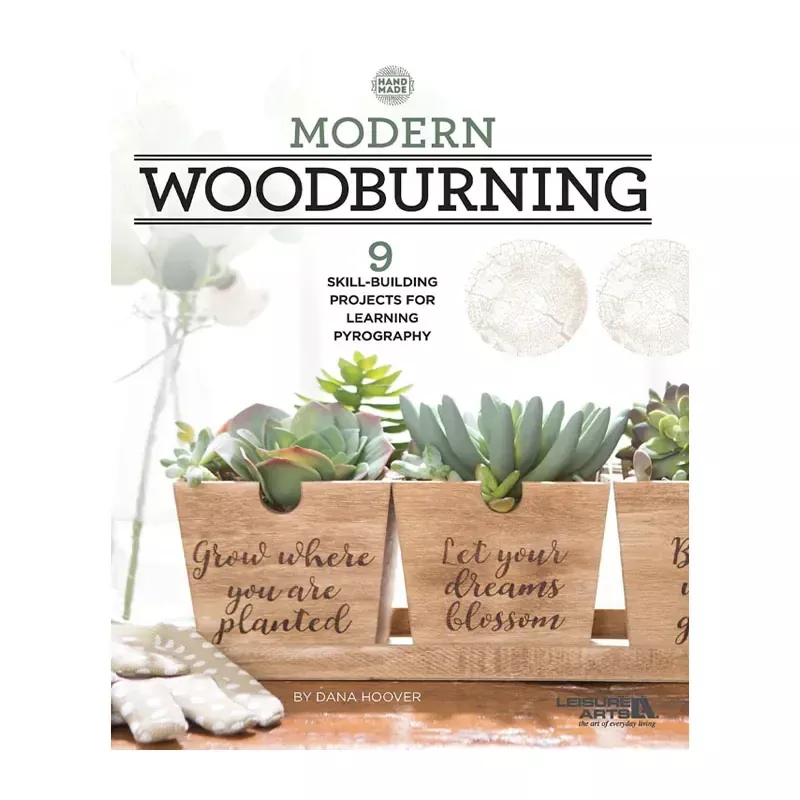 Leisure Arts Book - Modern Woodburning