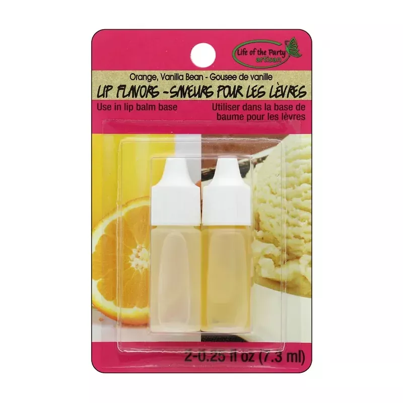 Life of the Party Lip Balm Flavor - 2 Piece - Orange/Vanilla
