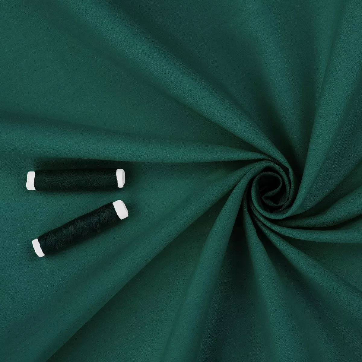 Light Cotton Poplin Solid Colour - Sea Green
