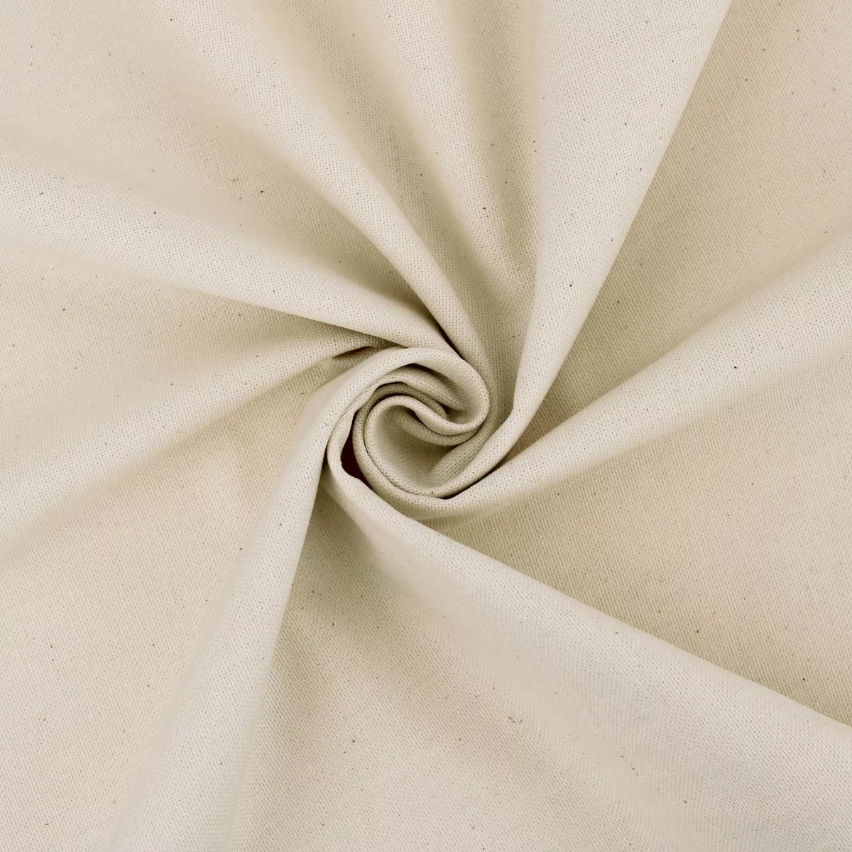 Light Weight Plain Cotton Canvas - Beige