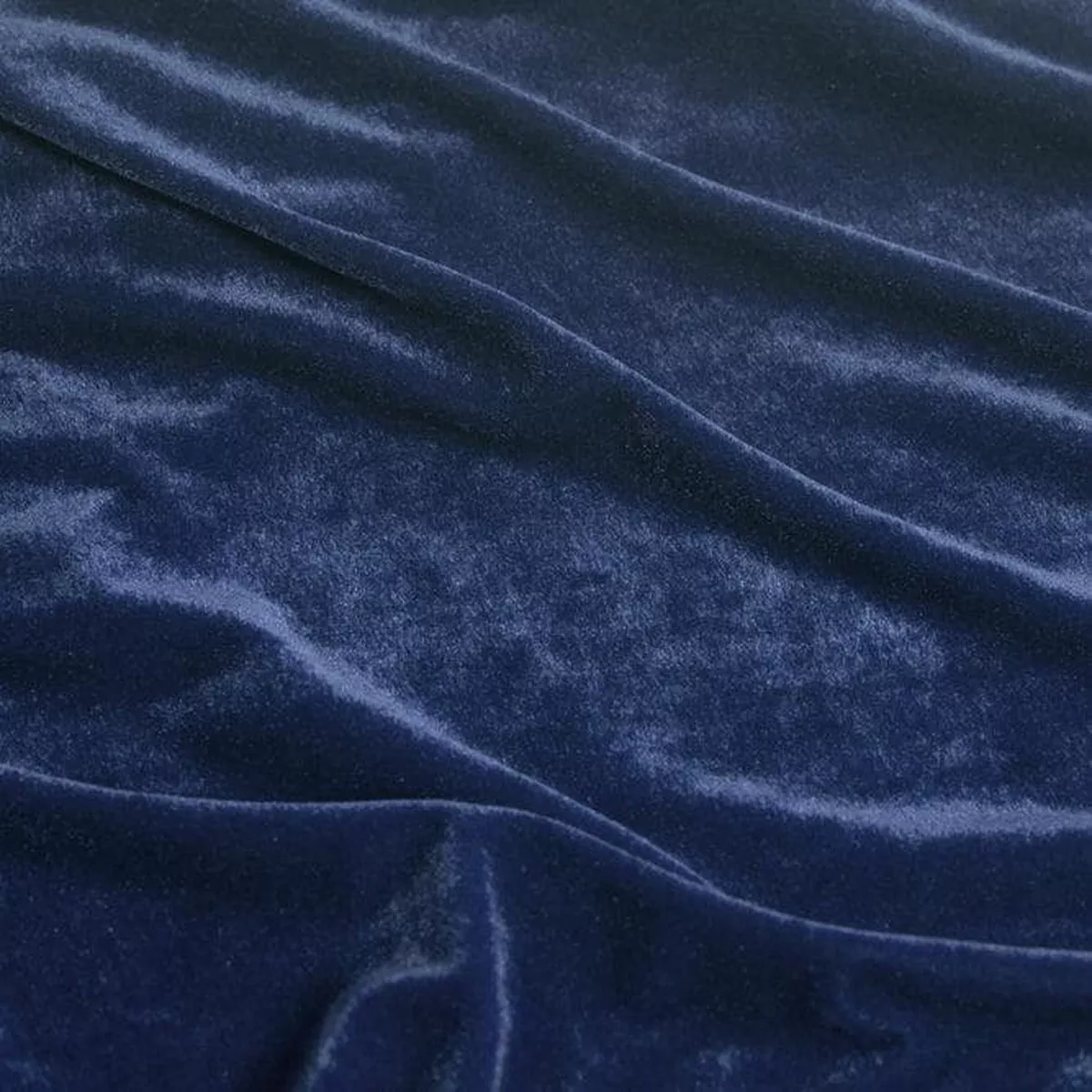 Luxurious Soft Velour - Navy