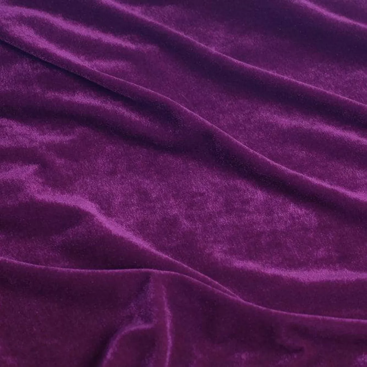 Luxurious Soft Velour - Orchid Purple