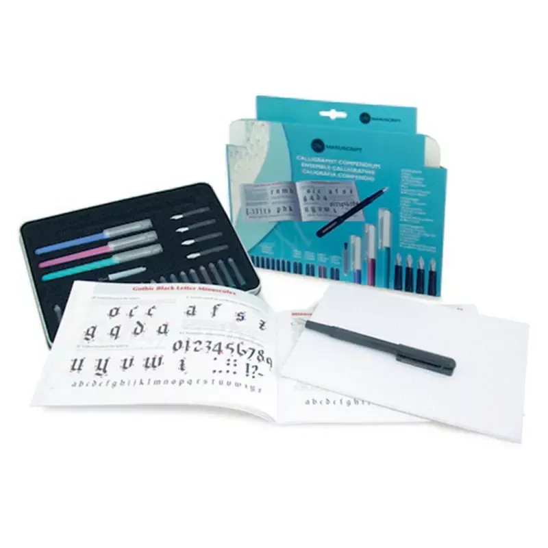 Manuscript Calligraphy Compendium Set - 30 Piece