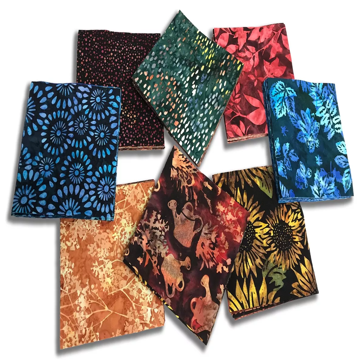 *Matt's Mystery Charms Pre-Cut 40 Piece 5" Charm Squares - Hoffman Batiks