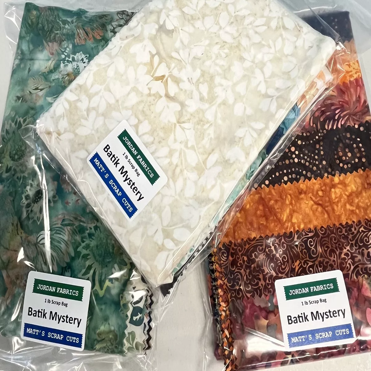 *Matt's Mystery Scrap Cuts - 1 lb Bag - ALL BATIKS*